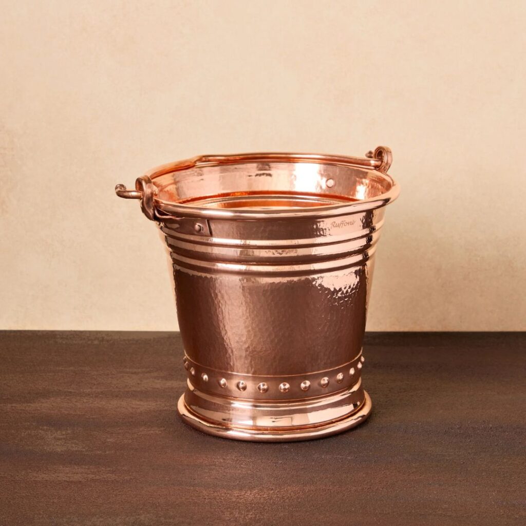 Copper Bucket Hammered Code_ 1031
